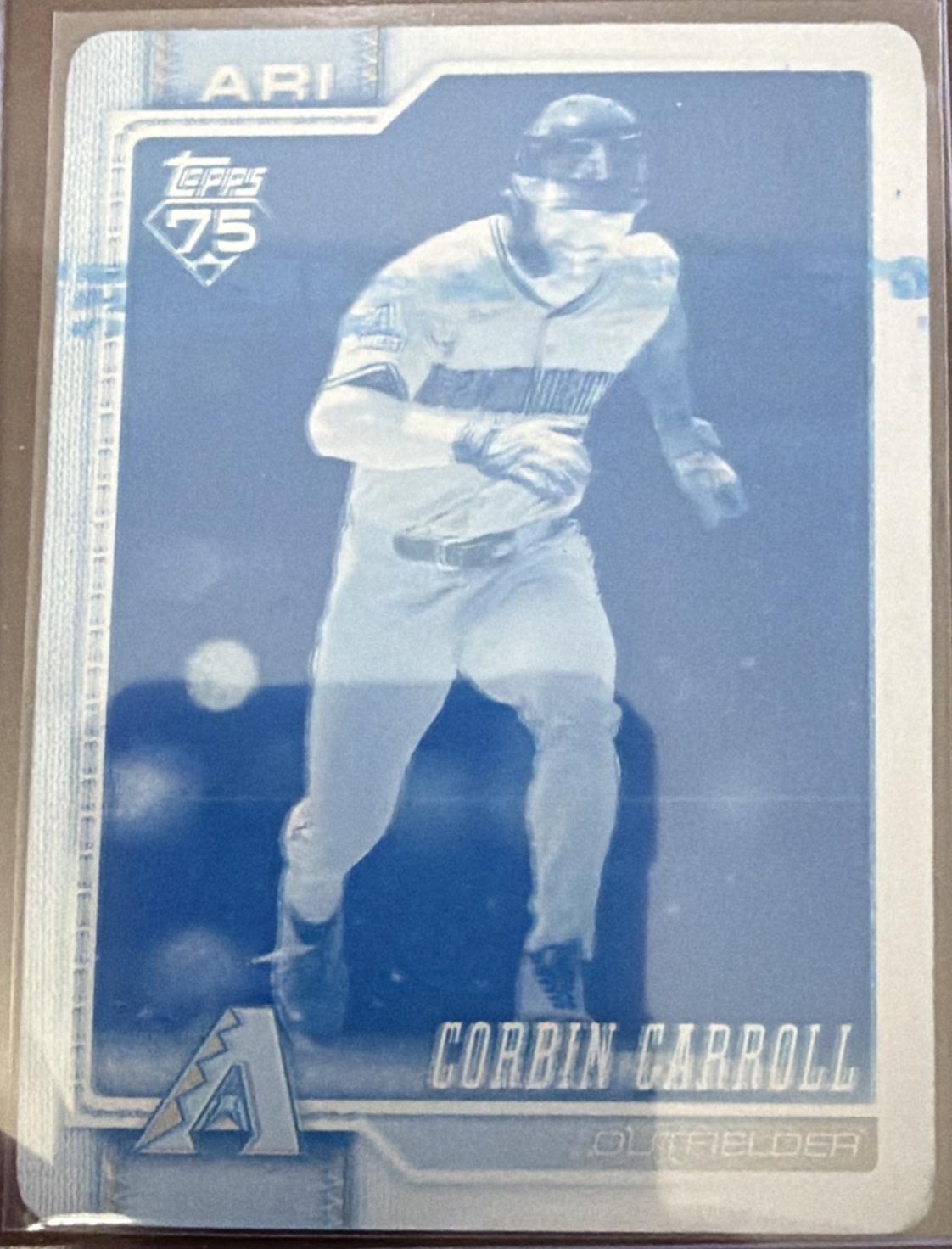 Corbin Carroll [Printing Plate] #314