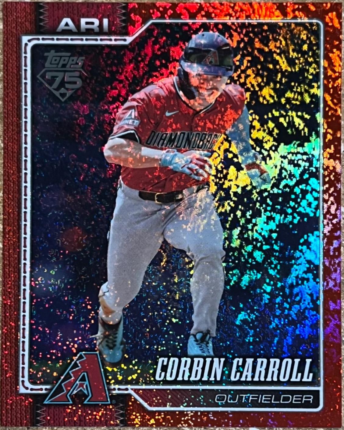 Corbin Carroll [Red Sandglitter] #314
