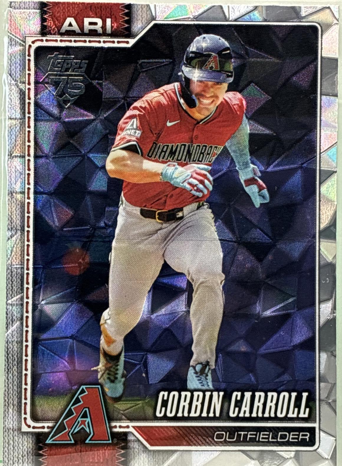 Corbin Carroll [Topps Foil Pattern] #314