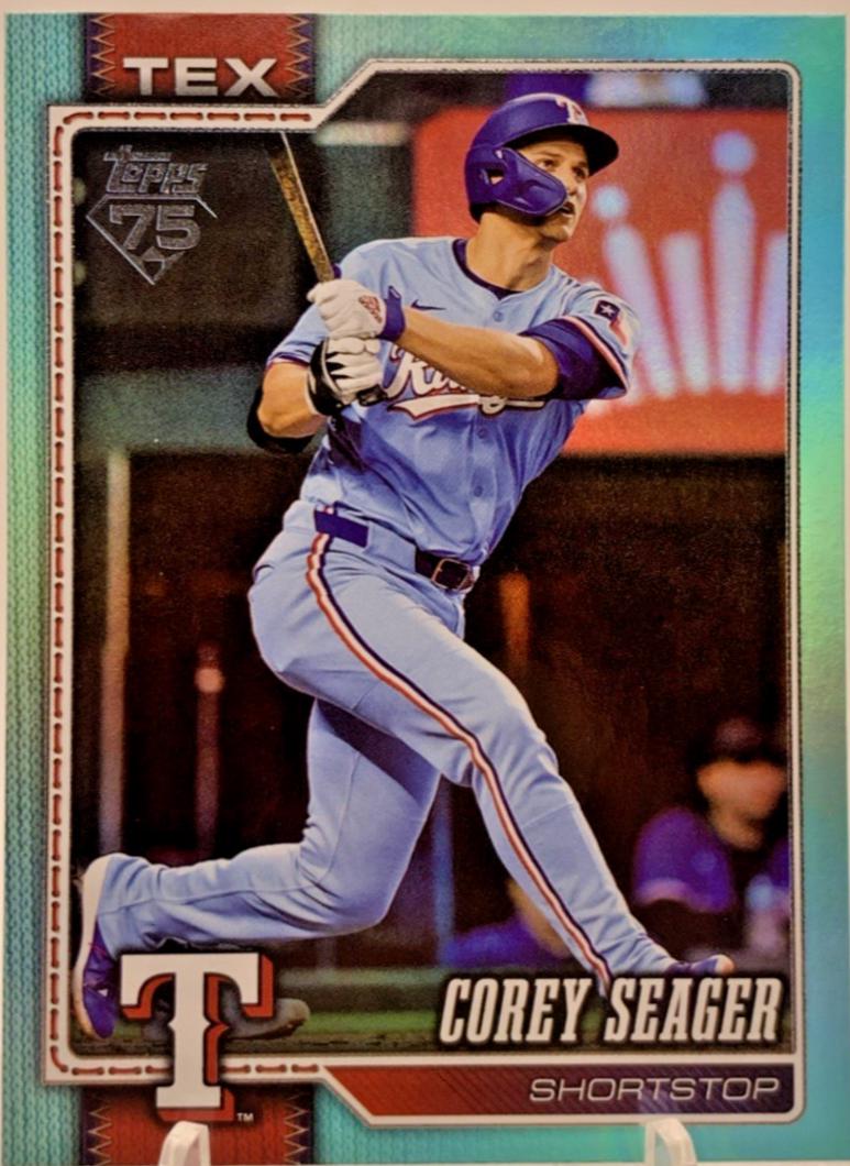 Corey Seager [Aqua Rainbow] #96