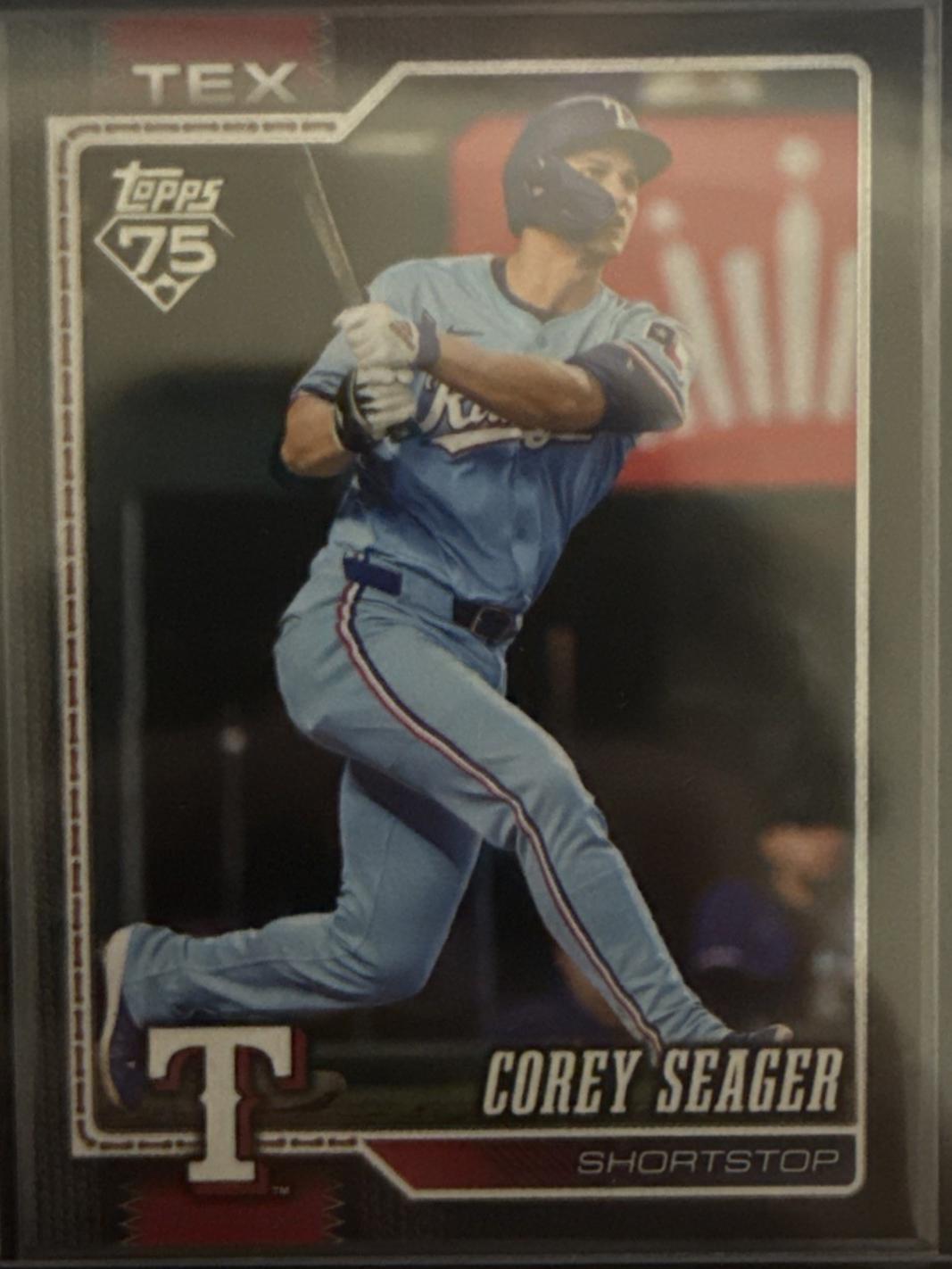 Corey Seager [Black Border] #96