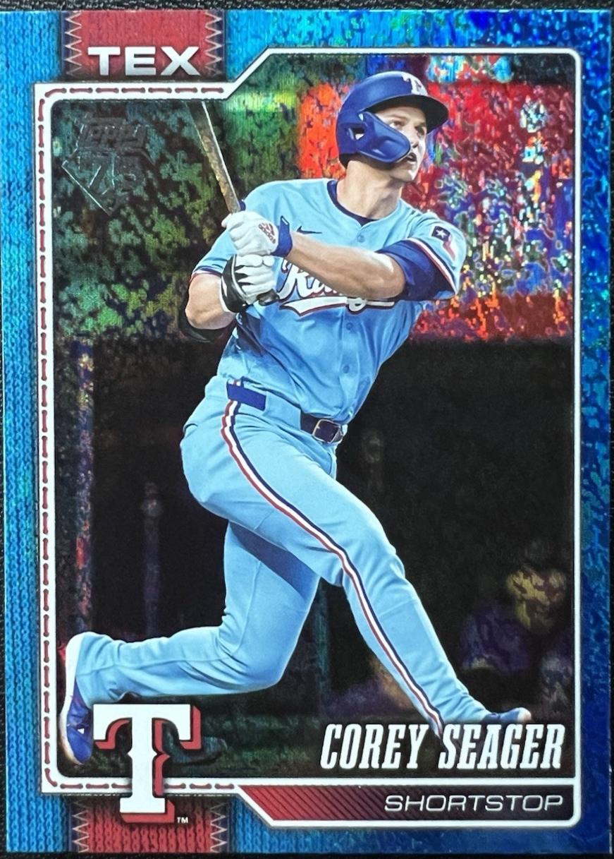 Corey Seager [Blue Holo] #96