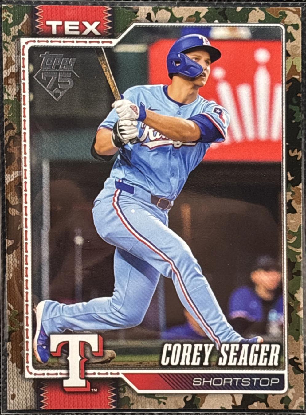 Corey Seager [Memorial Day Camo] #96