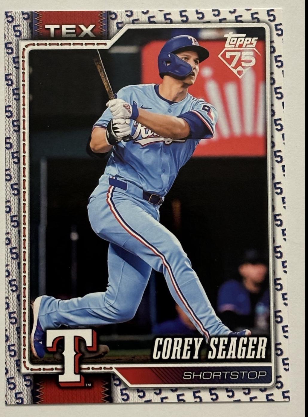 Corey Seager [Player Number Variation] #96
