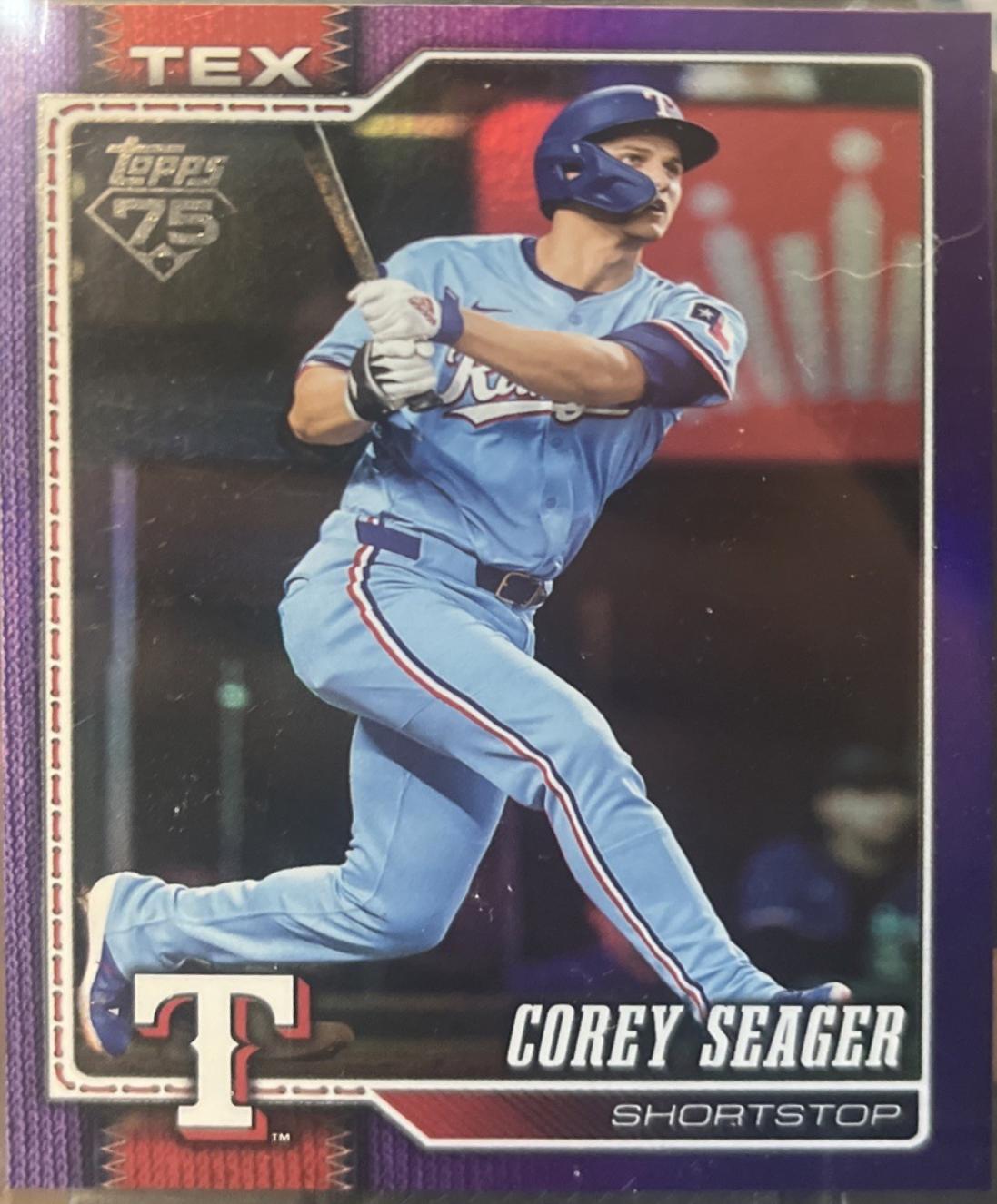 Corey Seager [Purple Rainbow] #96