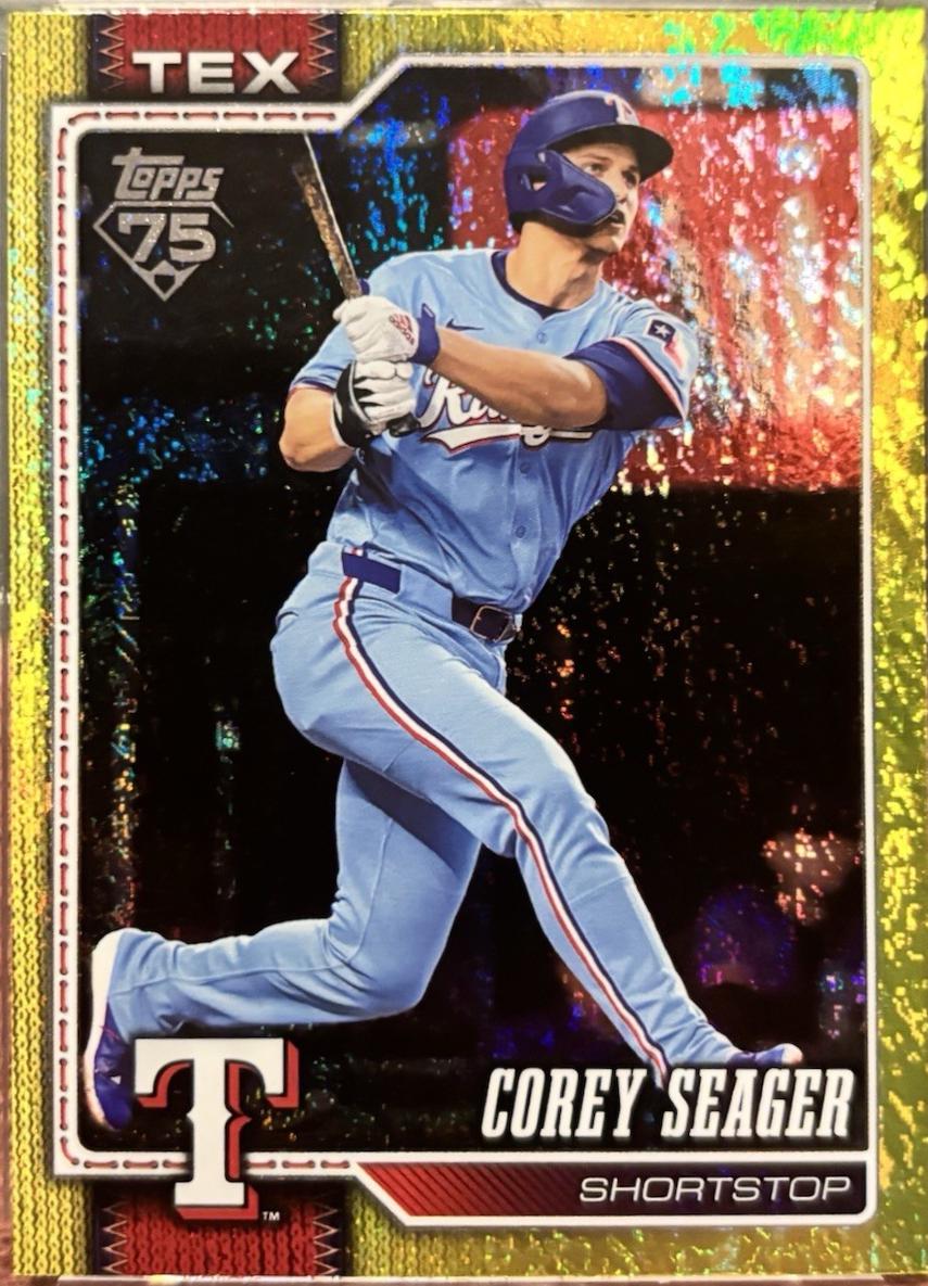 Corey Seager [Yellow Holo] #96