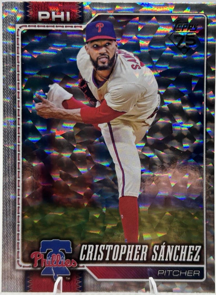 Cristopher Sanchez [Silver Crackleboard] #325