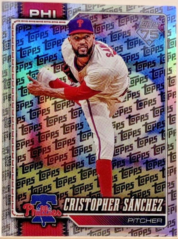 Cristopher Sanchez [Topps Foil Pattern] #325
