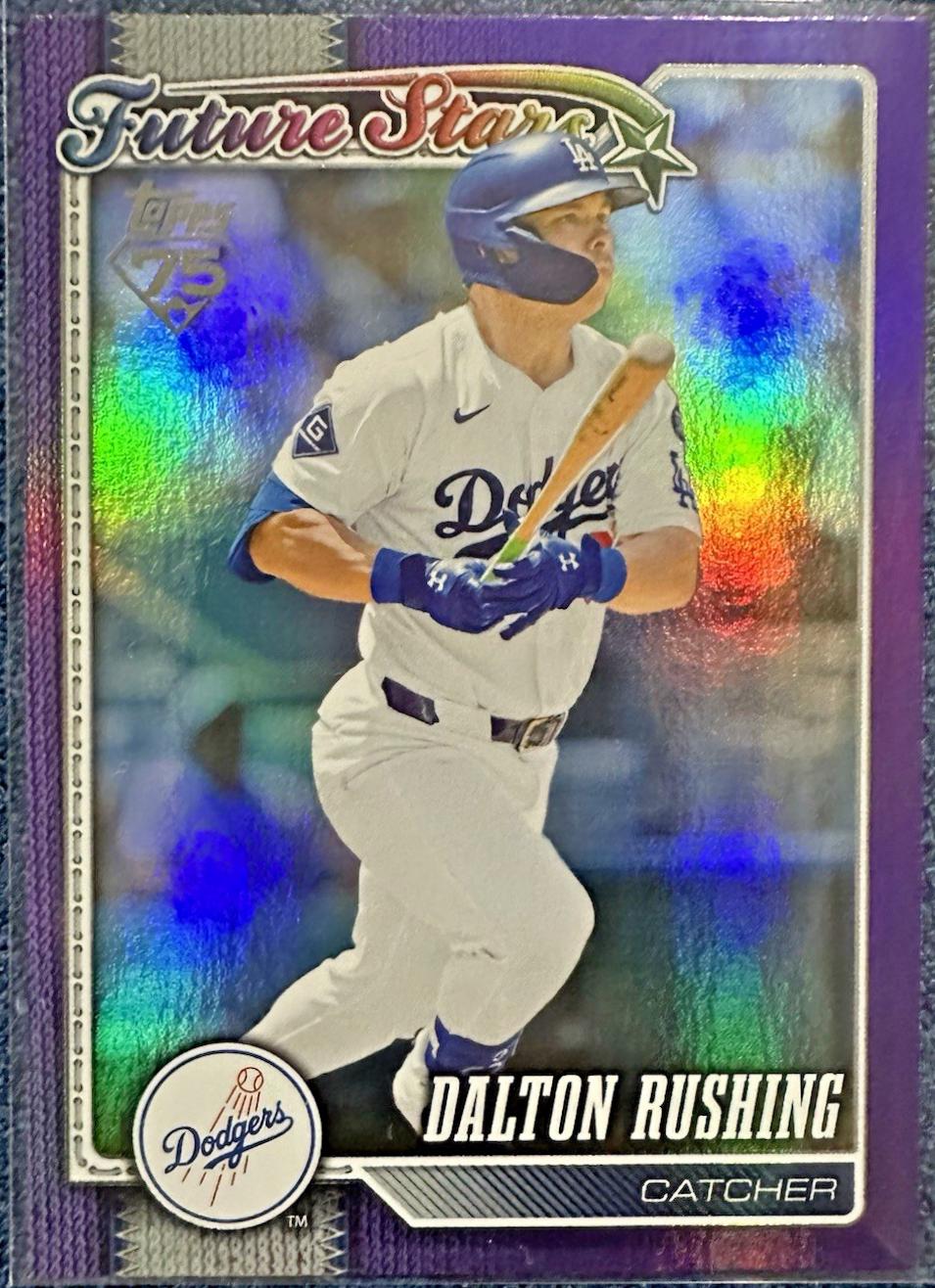 Dalton Rushing [Purple Rainbow] #103