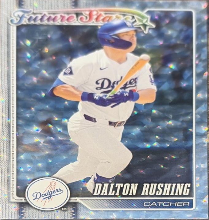 Dalton Rushing [Silver Crackleboard] #103