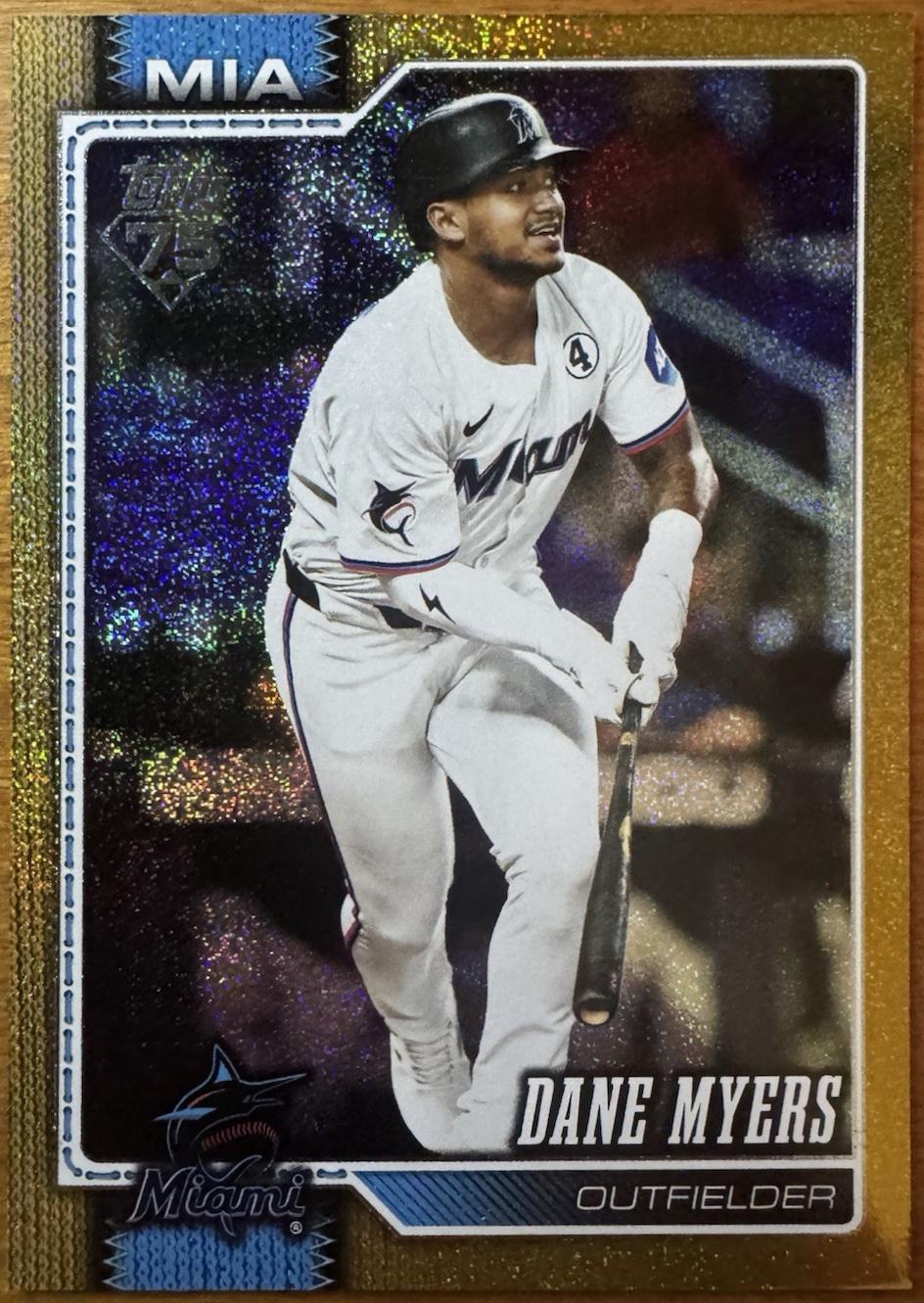 Dane Myers [Gold Sandglitter] #279