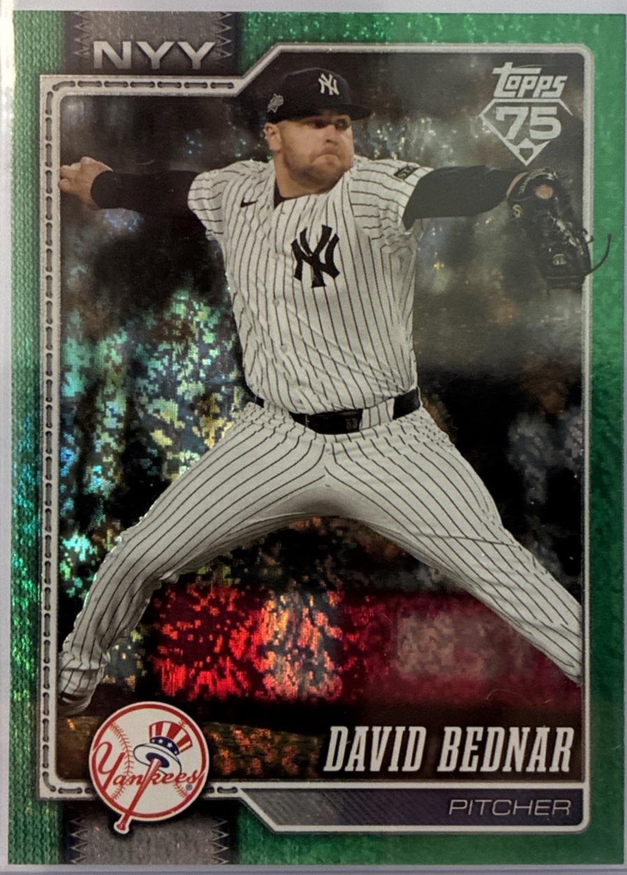 David Bednar [Green Holo] #228