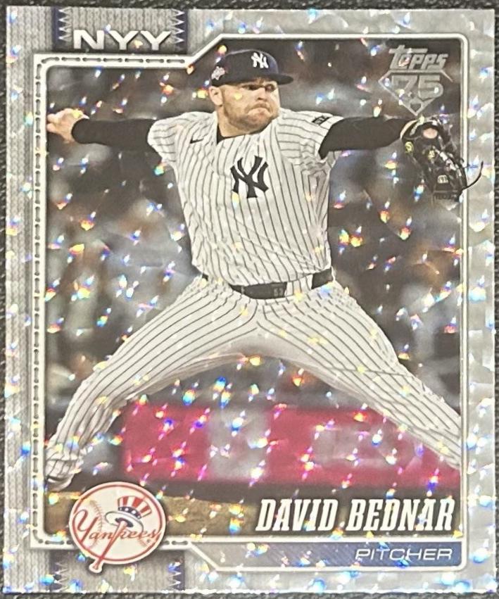 David Bednar [Silver Crackleboard] #228