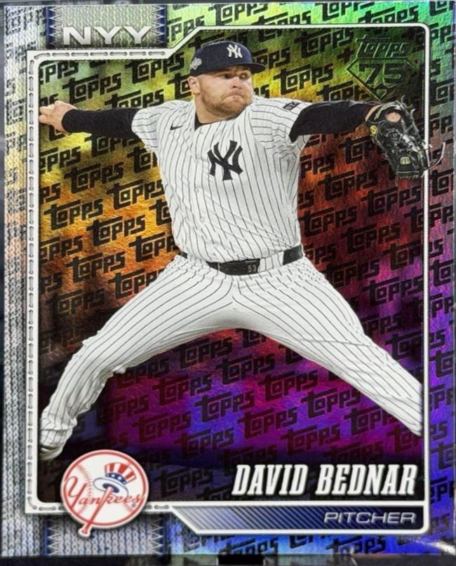 David Bednar [Topps Foil Pattern] #228