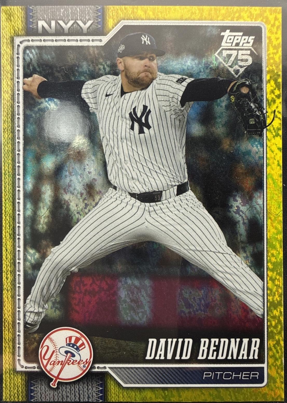 David Bednar [Yellow Holo] #228
