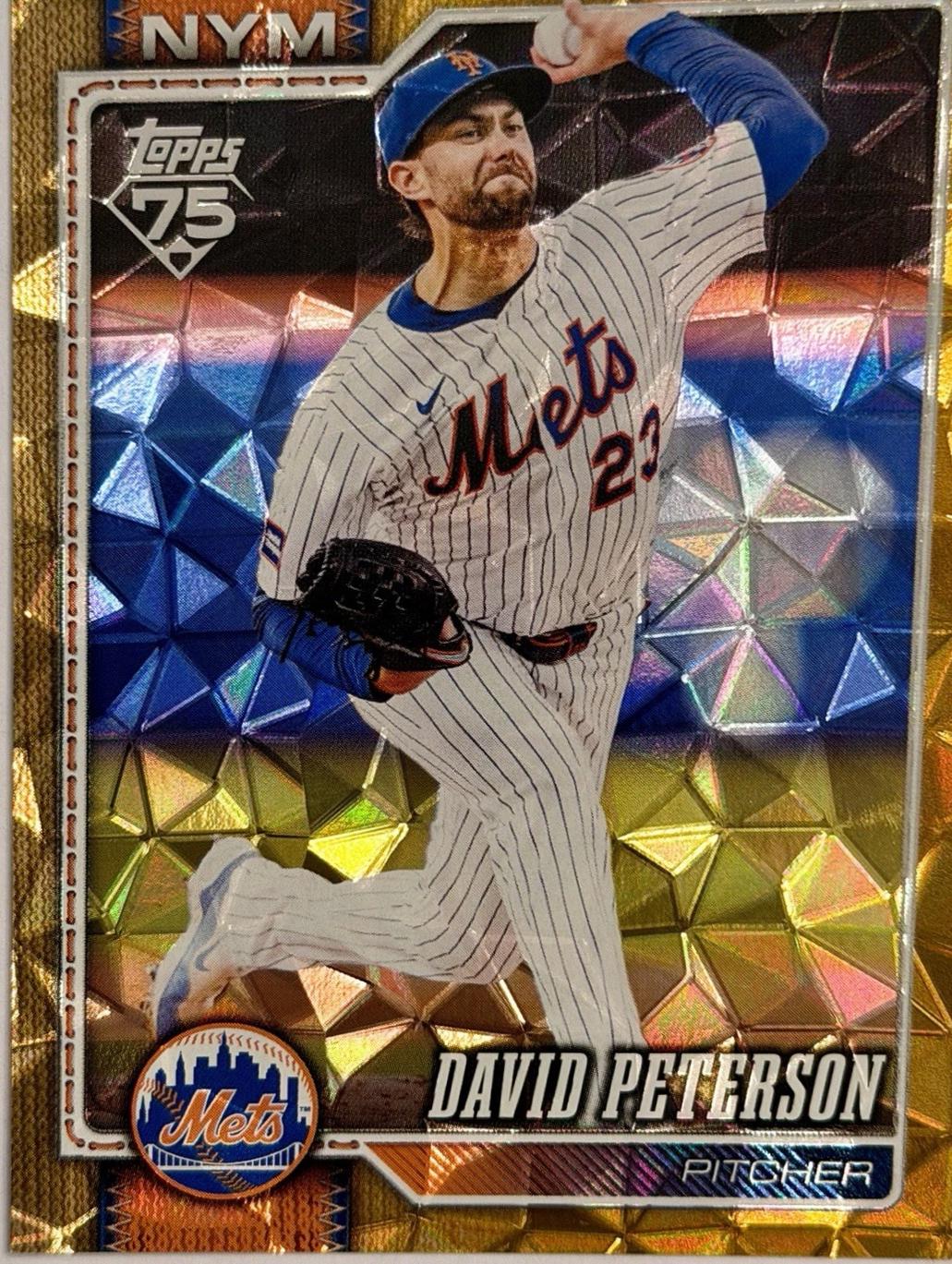 David Peterson [Gold Diamante] #215