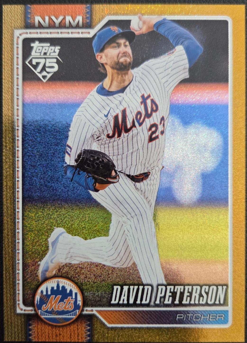 David Peterson [Gold Sandglitter] #215