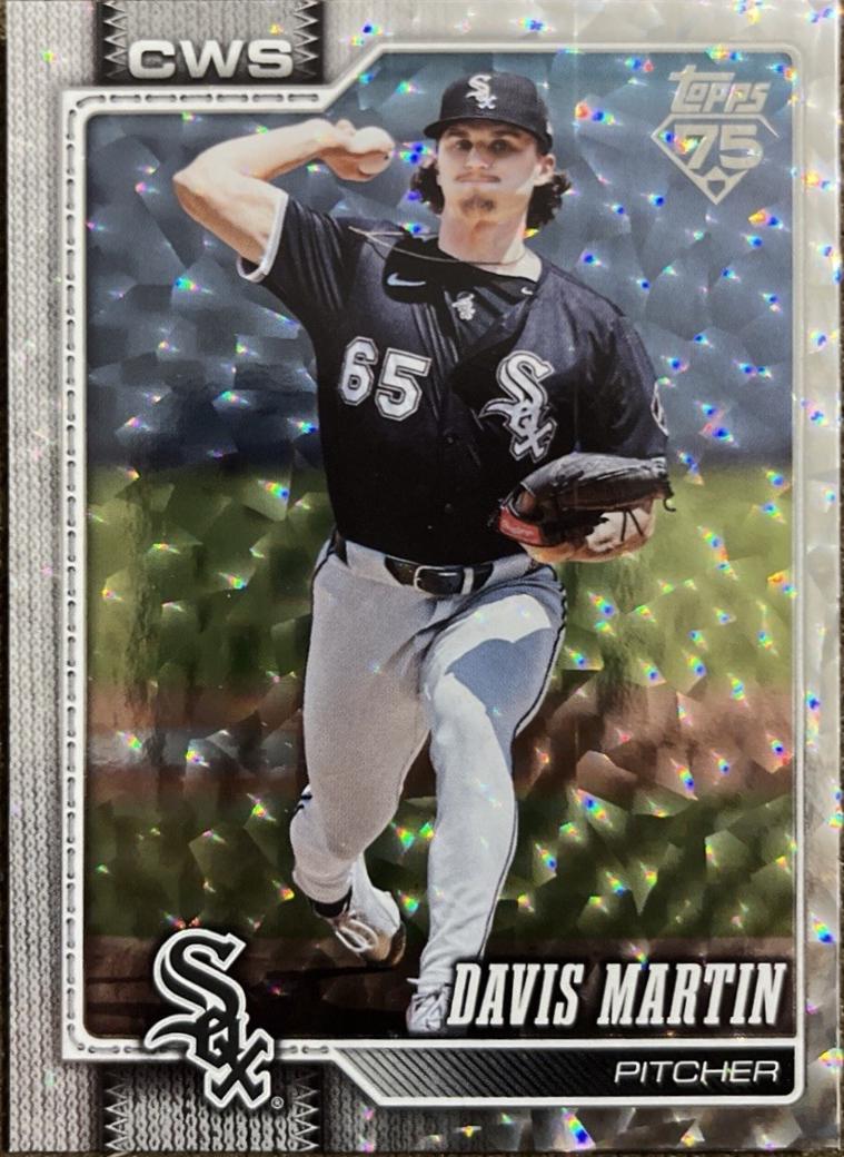 Davis Martin [Silver Crackleboard] #281