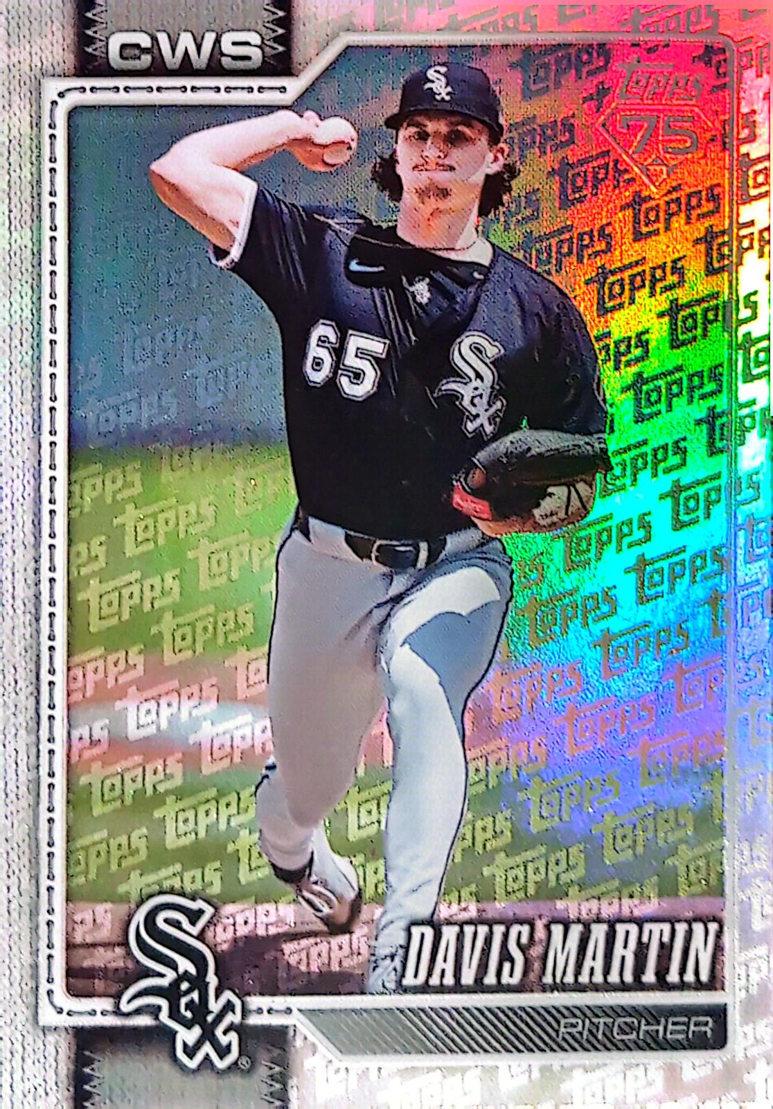 Davis Martin [Topps Foil Pattern] #281