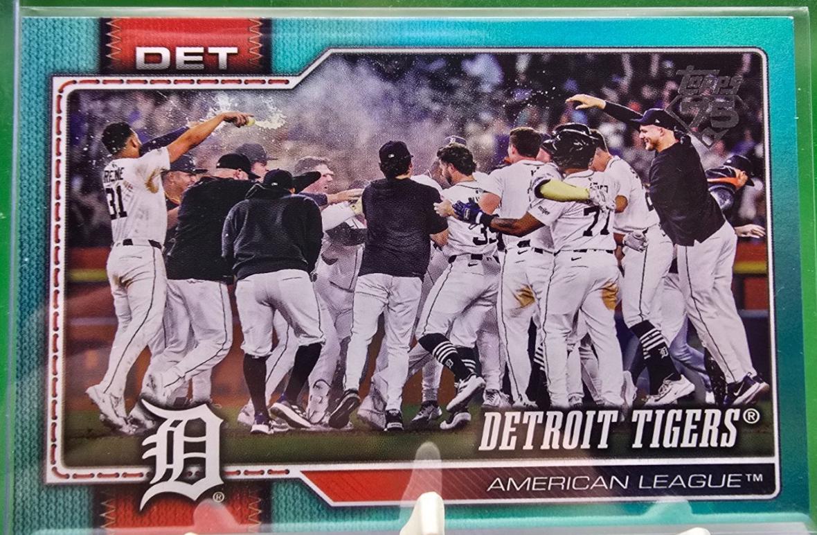 Detroit Tigers [Aqua Rainbow] #262