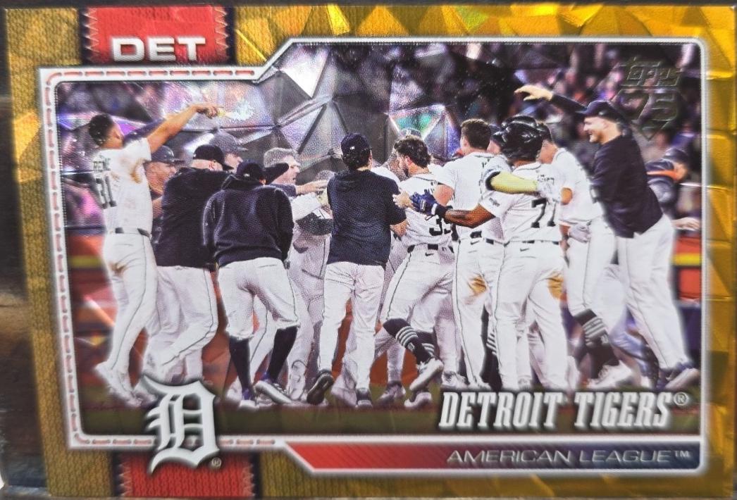 Detroit Tigers [Gold Diamante] #262