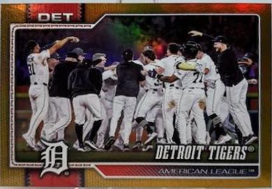 Detroit Tigers [Gold Rainbow] #262