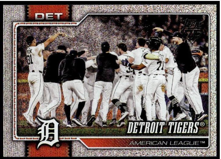 Detroit Tigers [Sandglitter] #262