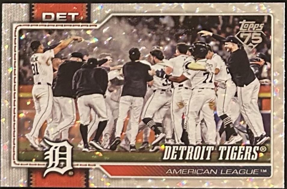 Detroit Tigers [Silver Crackleboard] #262