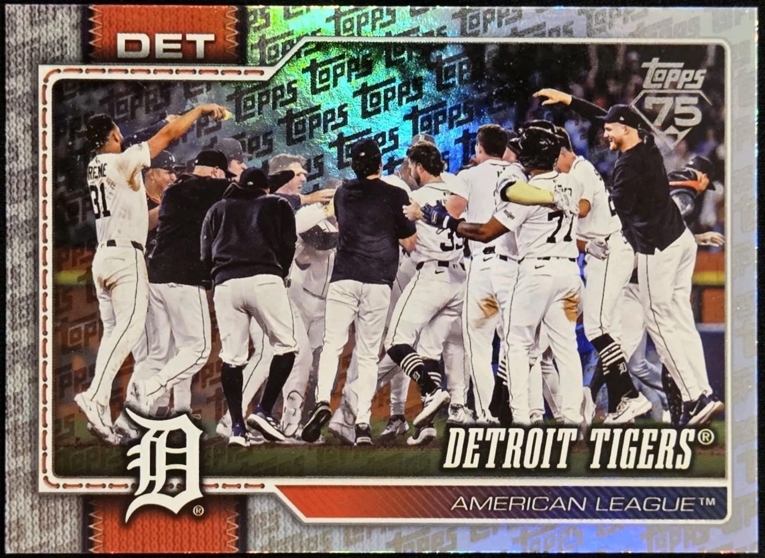 Detroit Tigers [Years of Topps] #262
