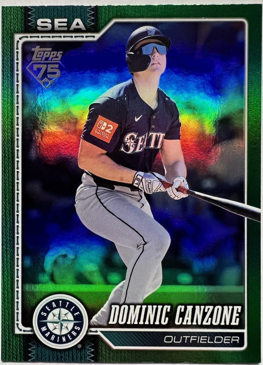 Dominic Canzone [Green Diamante] #156
