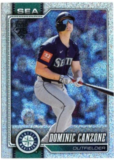 Dominic Canzone [Silver Crackleboard] #156