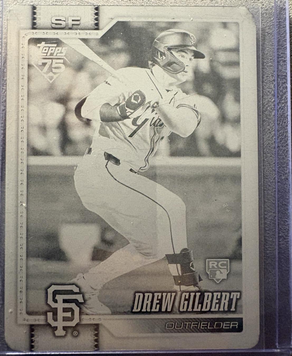 Drew Gilbert [Printing Plate] #155