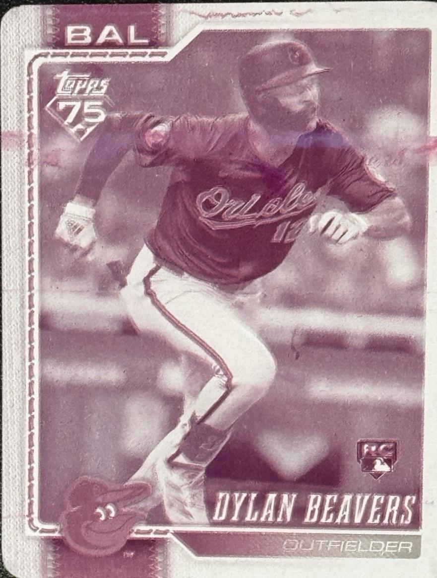 Dylan Beavers [Printing Plate] #339
