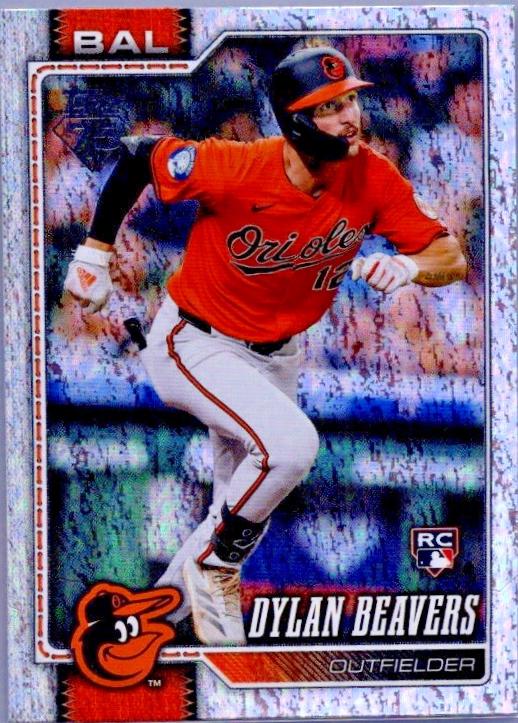 Dylan Beavers [Silver Crackleboard] #339