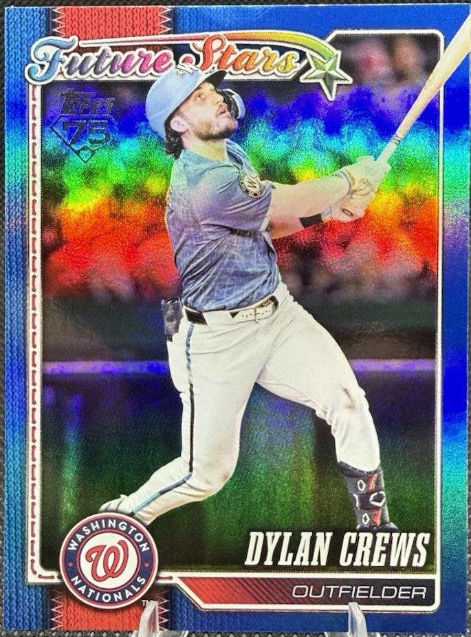 Dylan Crews [Blue Holo] #86