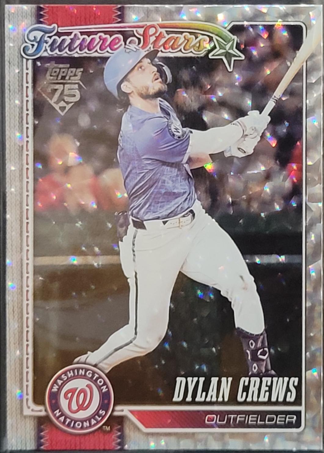 Dylan Crews [Silver Crackleboard] #86