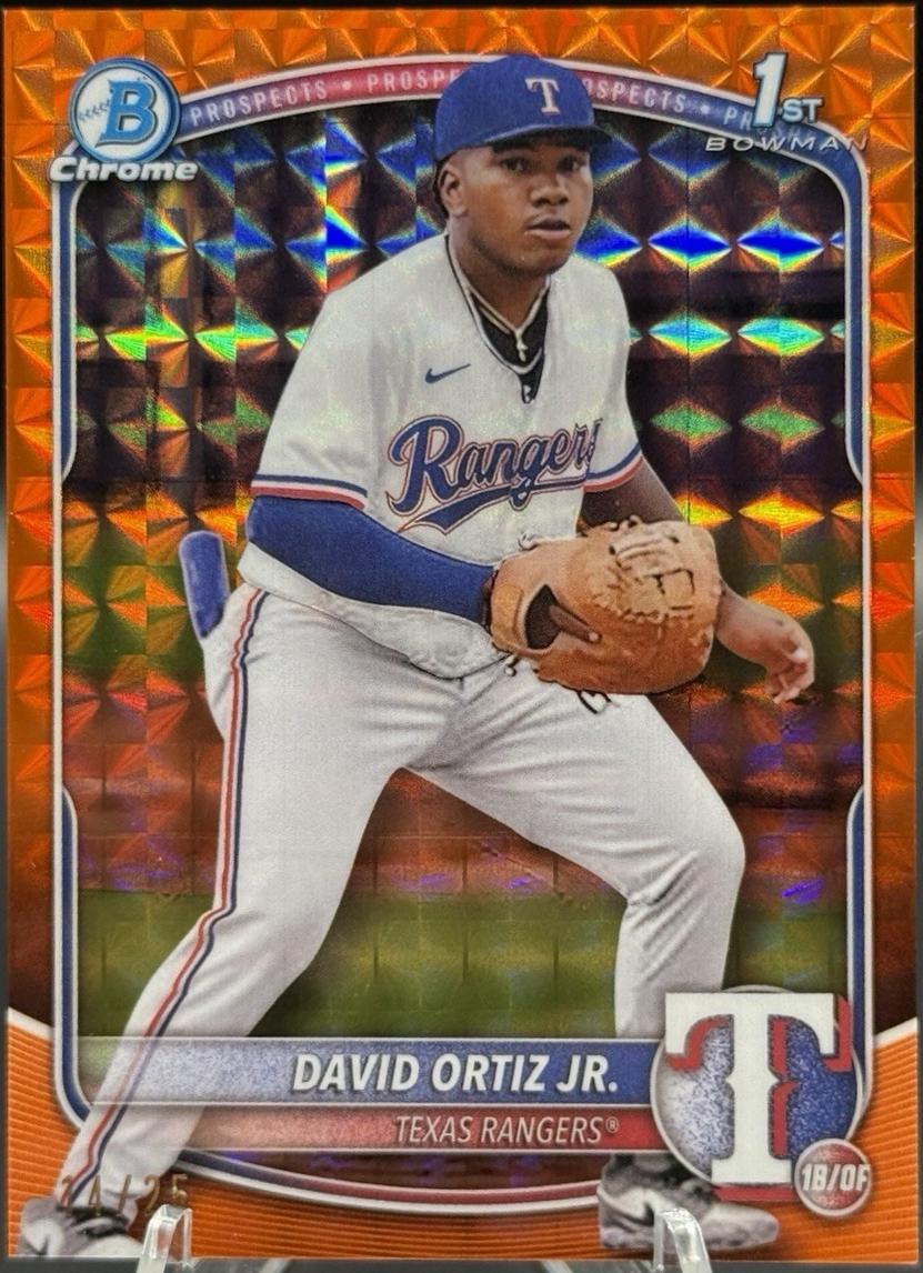David Ortiz Jr. [Orange Geometric] #BCP-29