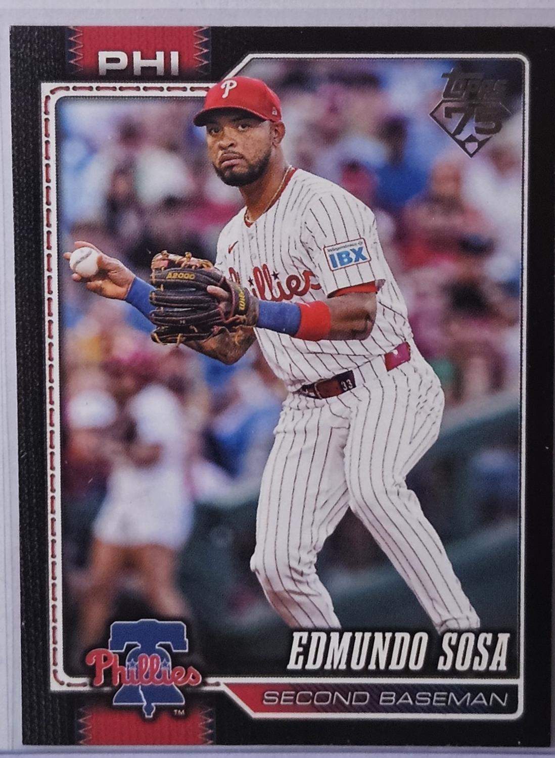 Edmundo Sosa [Black Border] #289