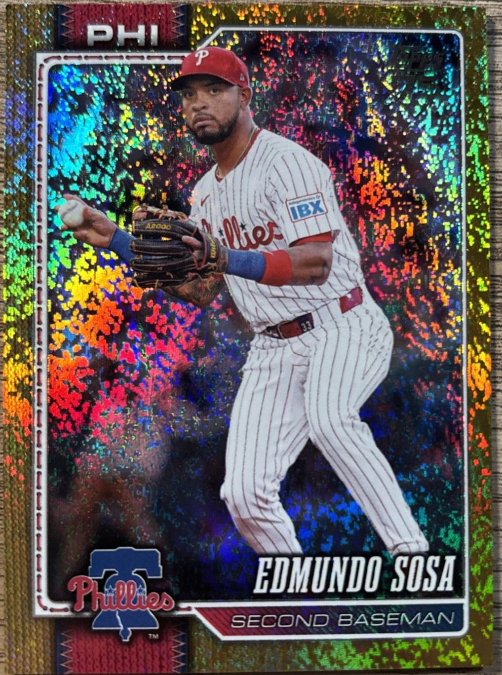 Edmundo Sosa [Gold Holo] #289