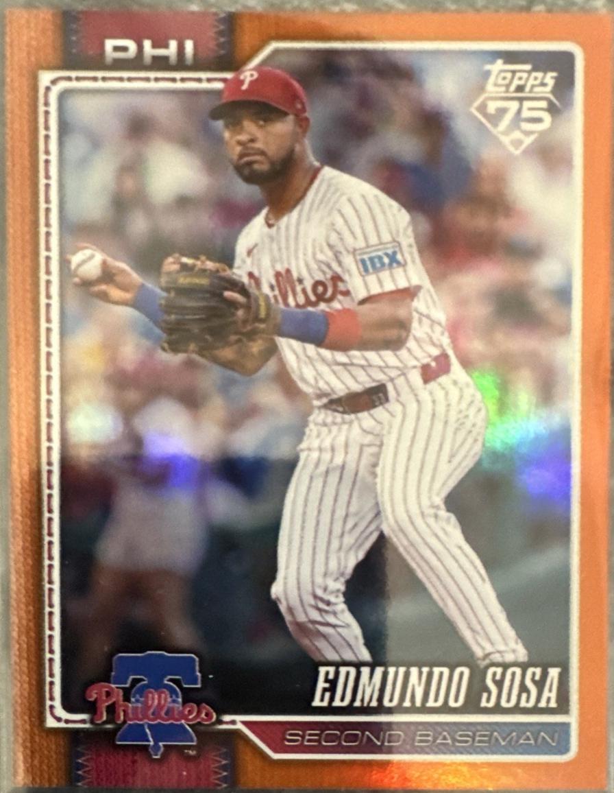 Edmundo Sosa [Orange Rainbow] #289