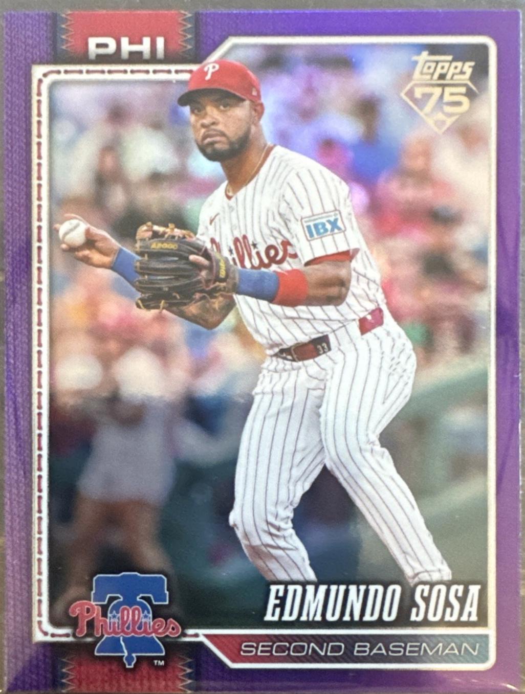 Edmundo Sosa [Purple Rainbow] #289