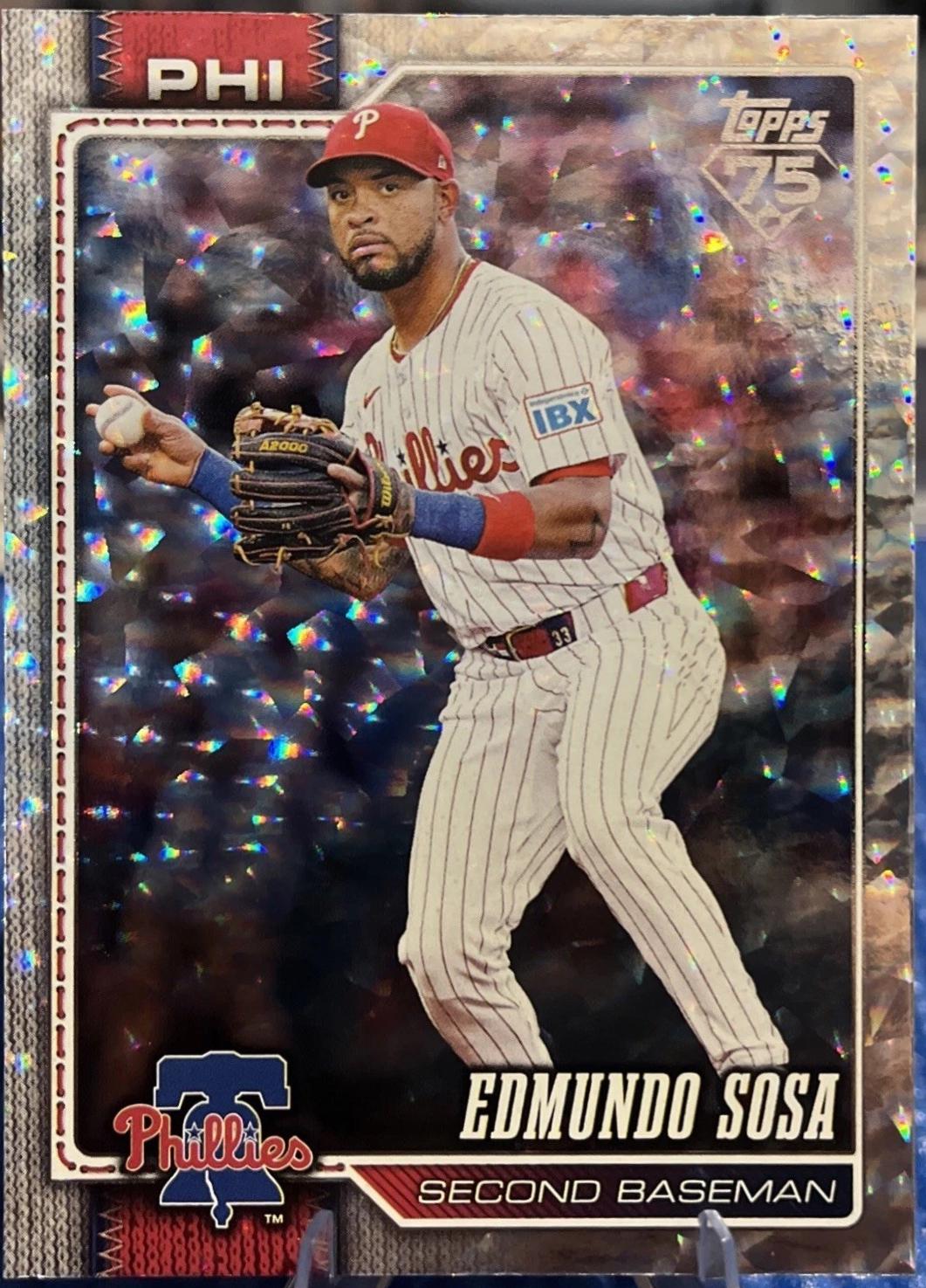 Edmundo Sosa [Silver Crackleboard] #289