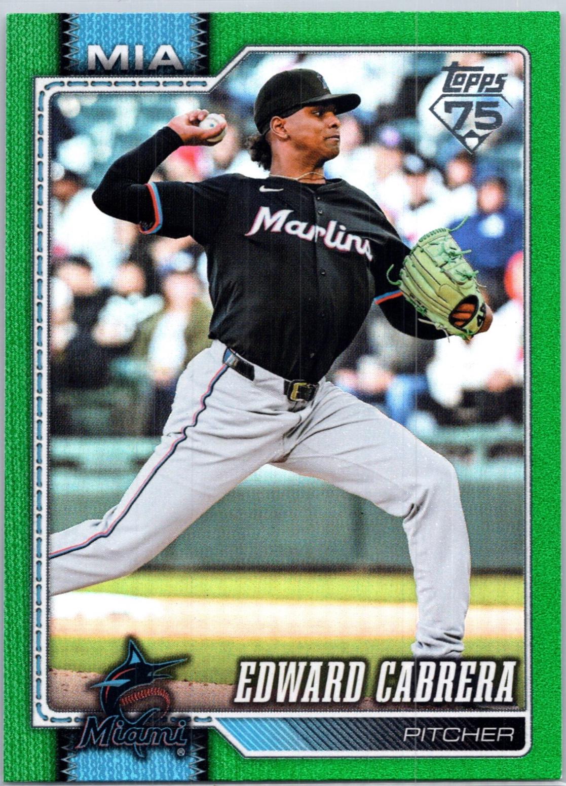 Edward Cabrera [Green Diamante] #288