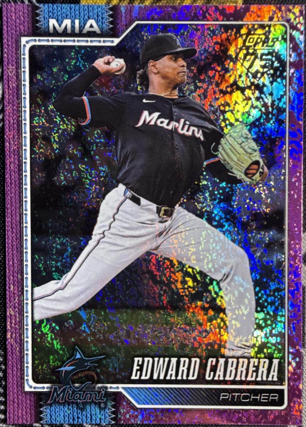 Edward Cabrera [Pink Holo] #288