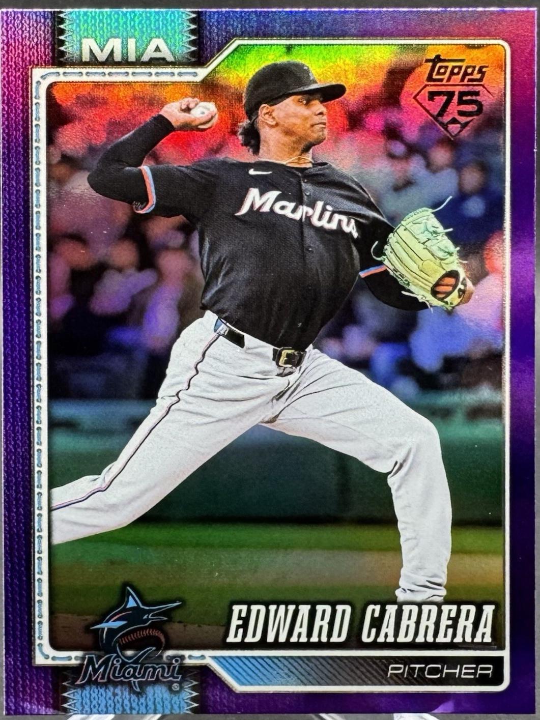 Edward Cabrera [Purple Rainbow] #288