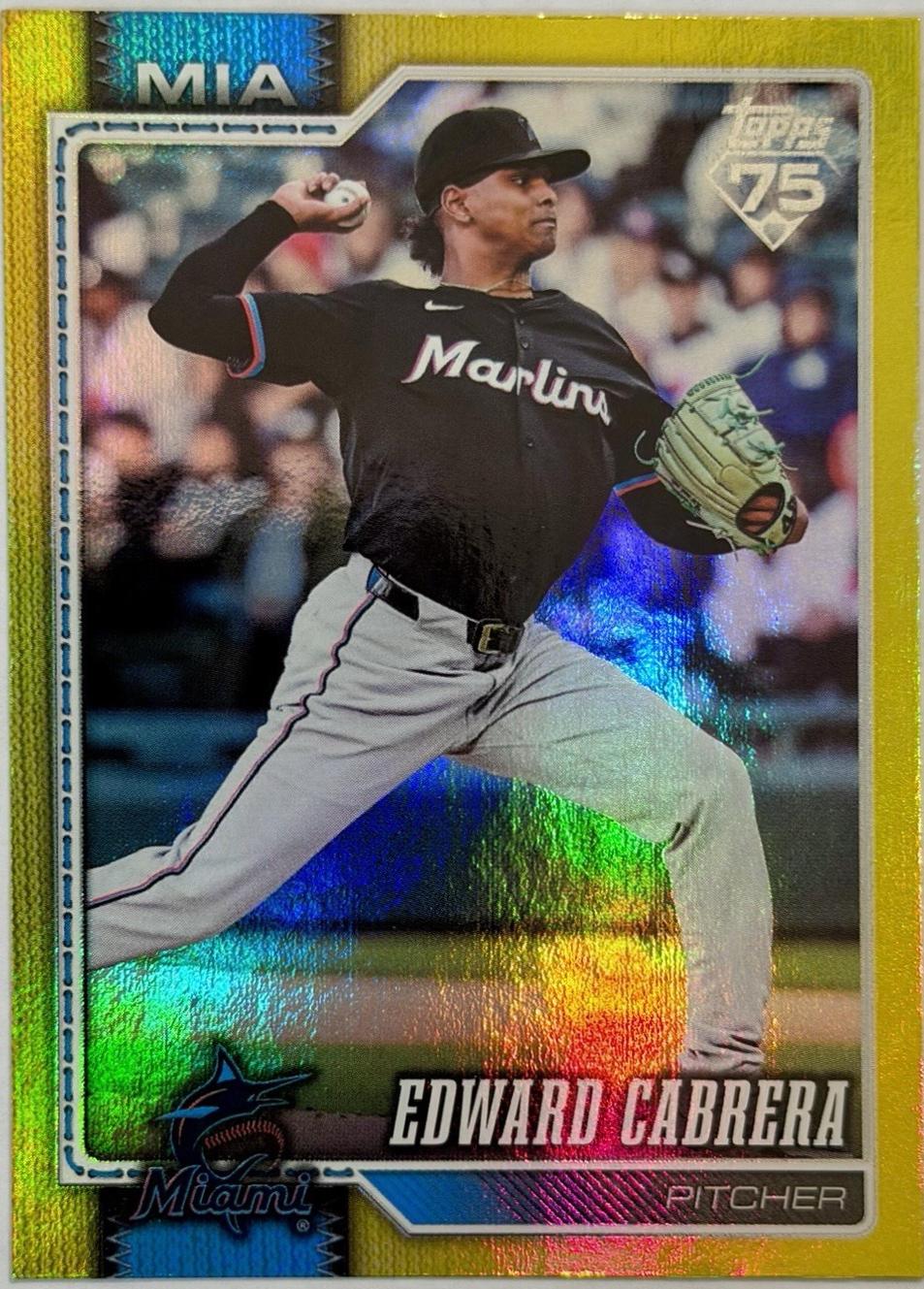 Edward Cabrera [Yellow Rainbow] #288