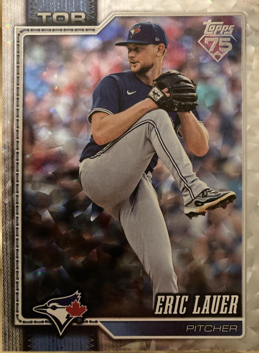 Eric Lauer [Silver Crackleboard] #175