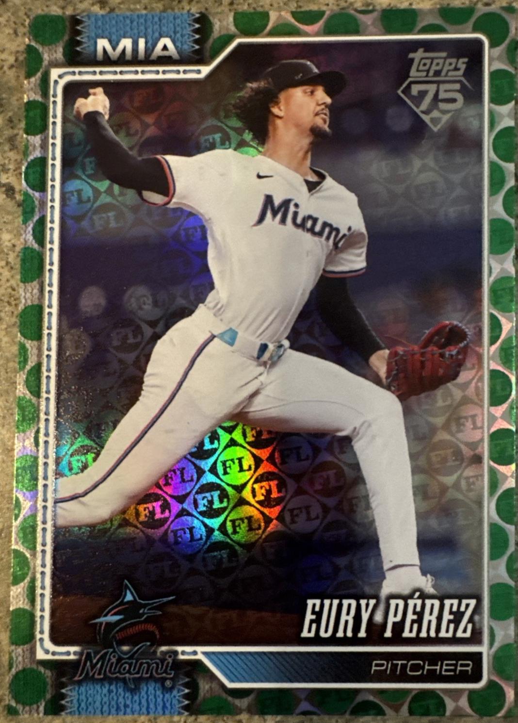 Eury Perez [Green Diamante] #285