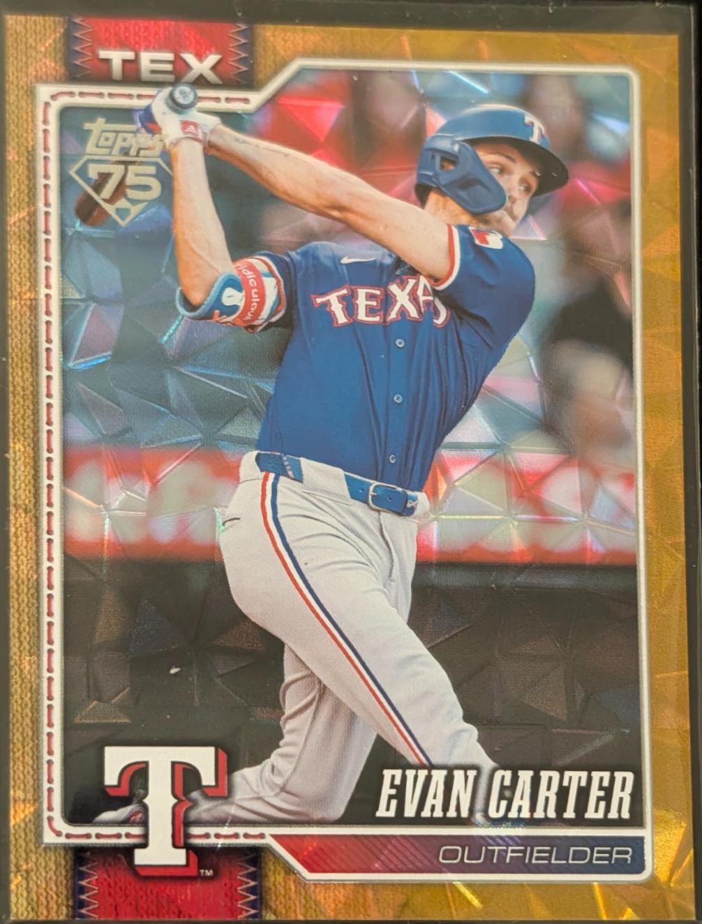 Evan Carter [Gold Diamante] #110