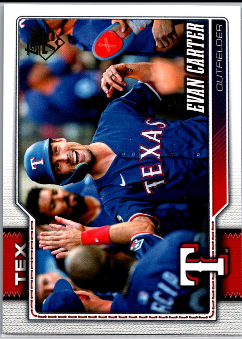 Evan Carter [Golden Mirror Variation] #110